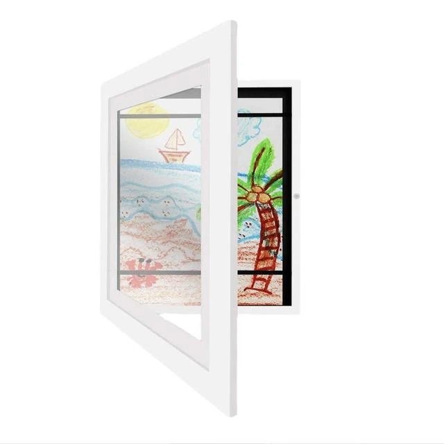 home & garden : Kids Art Frame | Bewaar alle kunstwerken van uw kinderen! in Wit van Pantino