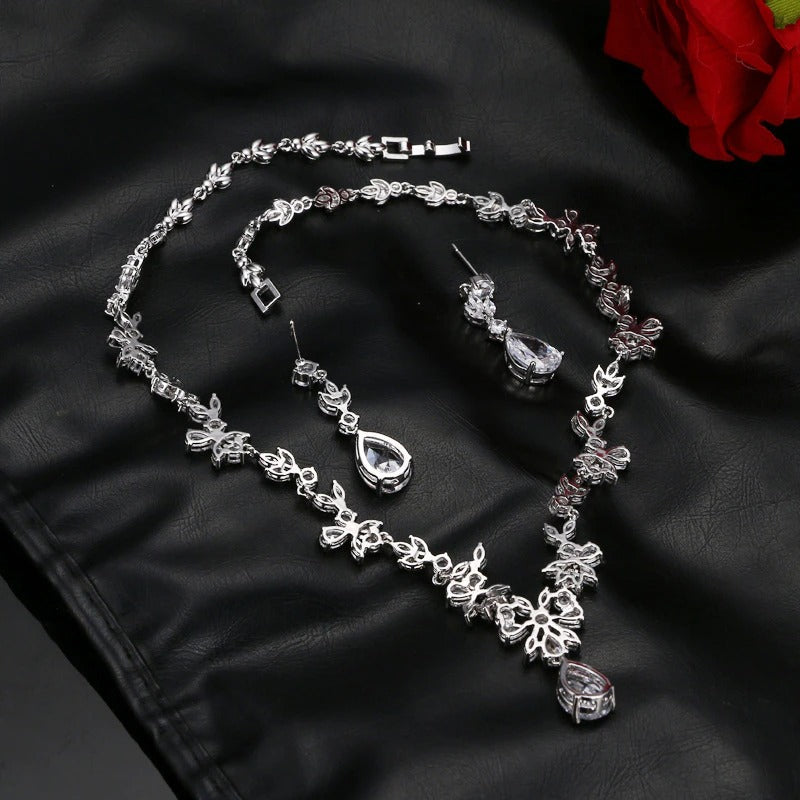 accessories : Dames Kristallen Juwelen Set in van Pantino