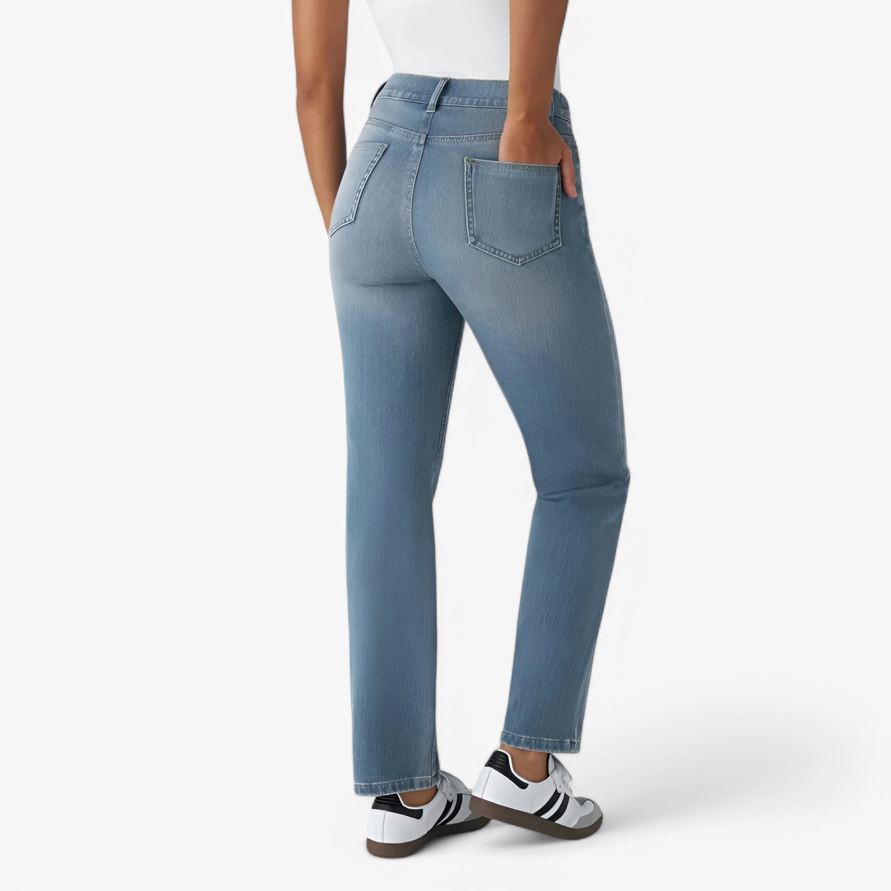 (pinterest) Nina | Broek met hoge taille - Rekbaar & Comfortabel - € : Nina | Broek met hoge taille - Rekbaar & Comfortabel in van Pantinoshop