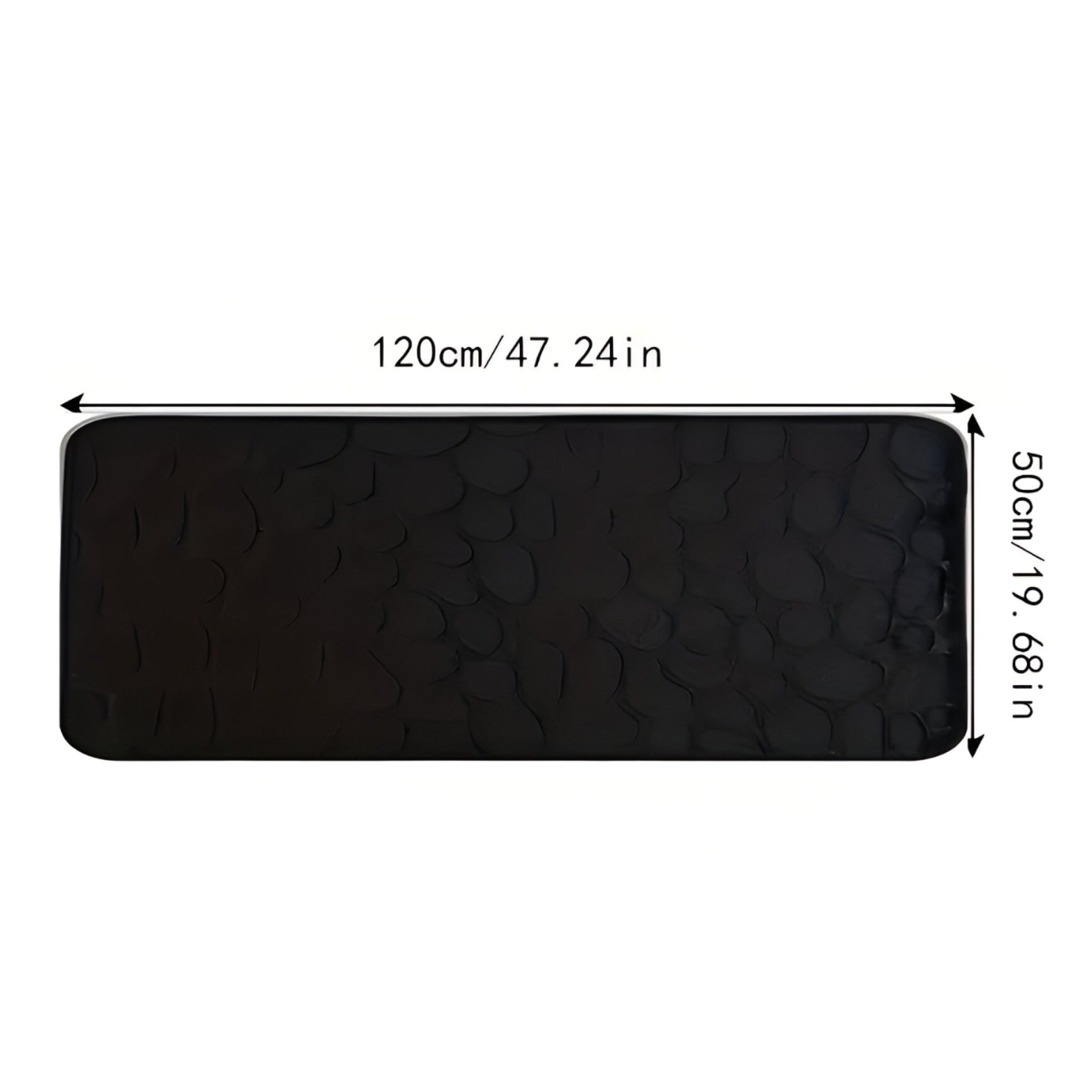 home & garden : Sophie | Grote badkamermat voor lange strepen - machinewasbaar in van Pantino