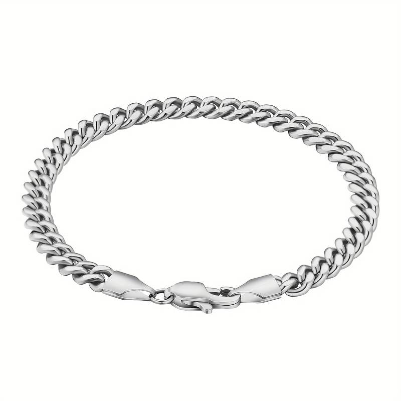 accessories : Bracelet - Een modieuze minimalistische armband ( 1+1 GRATIS) in Zilver van Pantino