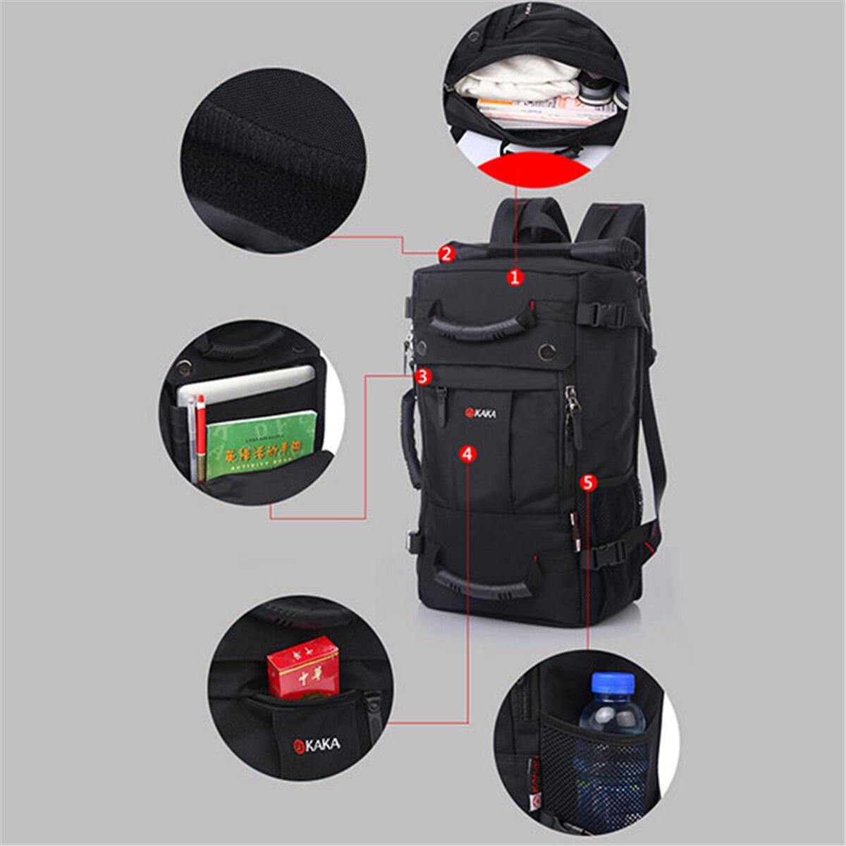 bags : VoyagerPro Multifunctionele Reistas Rugzak in van Pantino