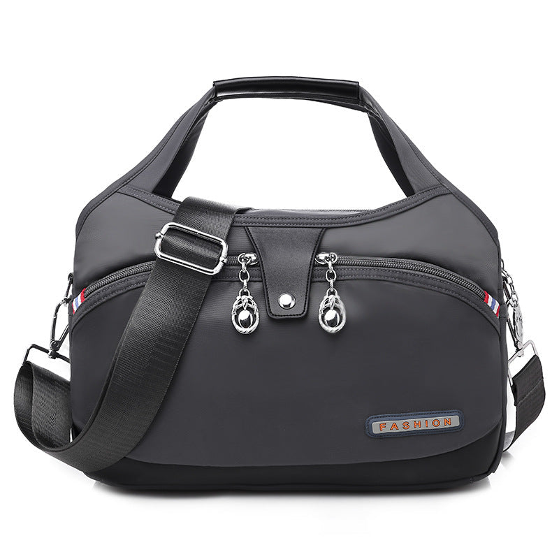 bags : MultiSafe - Waterdichte Nylon Handtas in Grijs van Pantino
