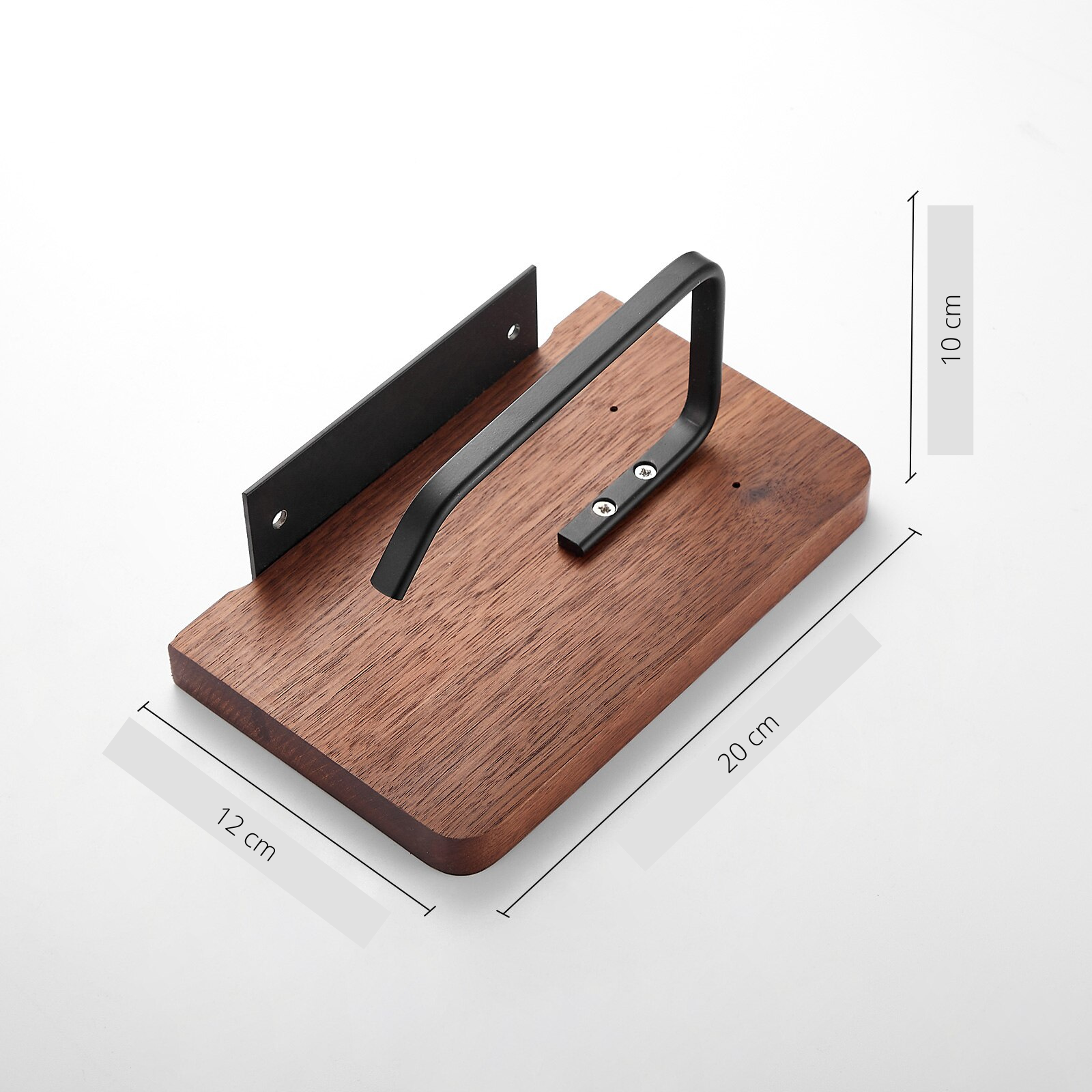 home & garden : SmartHome - Design toiletrolhouder hout | telefoonhouder | hygienisch in van Pantino