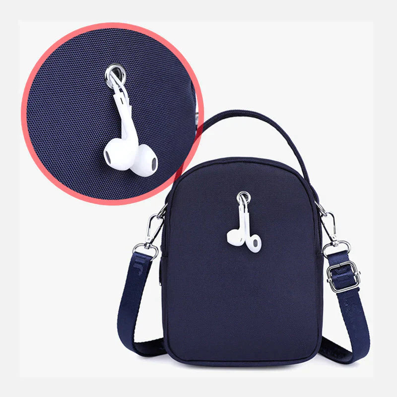 bags : PhoneBag - Telefoonhoesje met rits voor crossbodytas in van Pantino