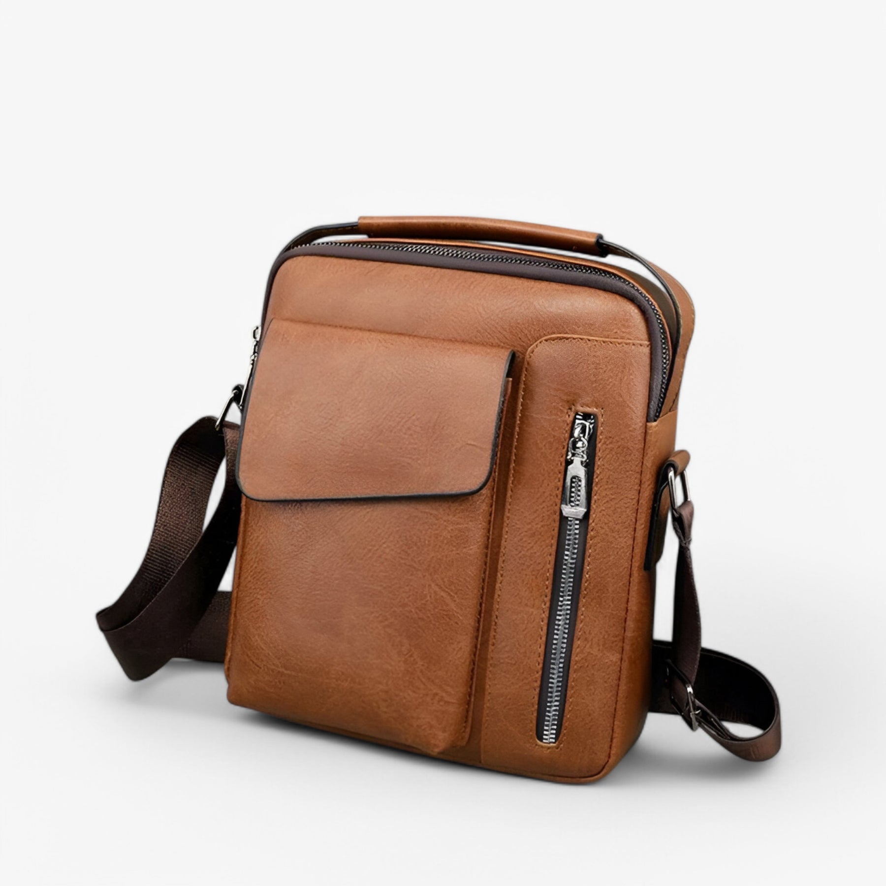 bags : Prestige™ – Luxe Leren Schoudertas voor Stijl en Functionaliteit in van Pantinoshop