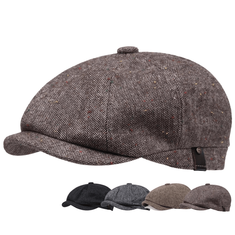 men's fashion : Nieuwe krantenverkoperhoed voor heren Ivy Driving Hat in van Pantino