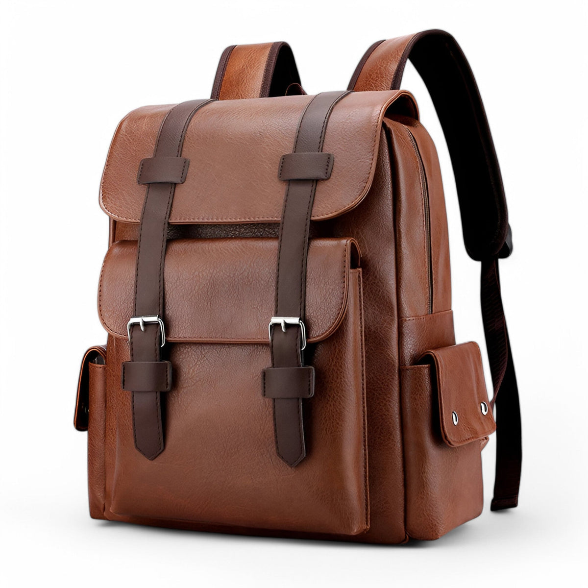 bags : Voyager | Premium Leren Rugzak in van Pantino