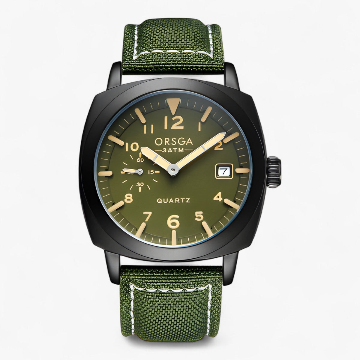 STALINGRAD | Heren Mechanisch Horloge - Waar Elegant Verbindt met Precisie €25 : STALINGRAD | Heren Mechanisch Horloge - Waar Elegant Verbindt met Precisie in Groen van Pantinoshop