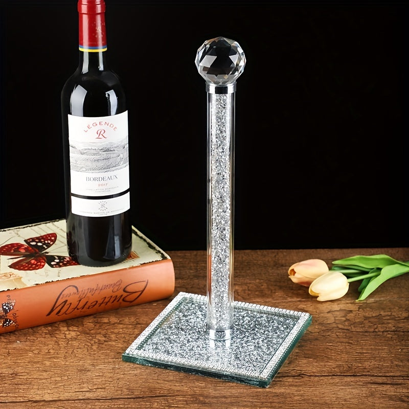home & garden : Fleur | keukenrolhouder met sprankelend kristal in van Pantino