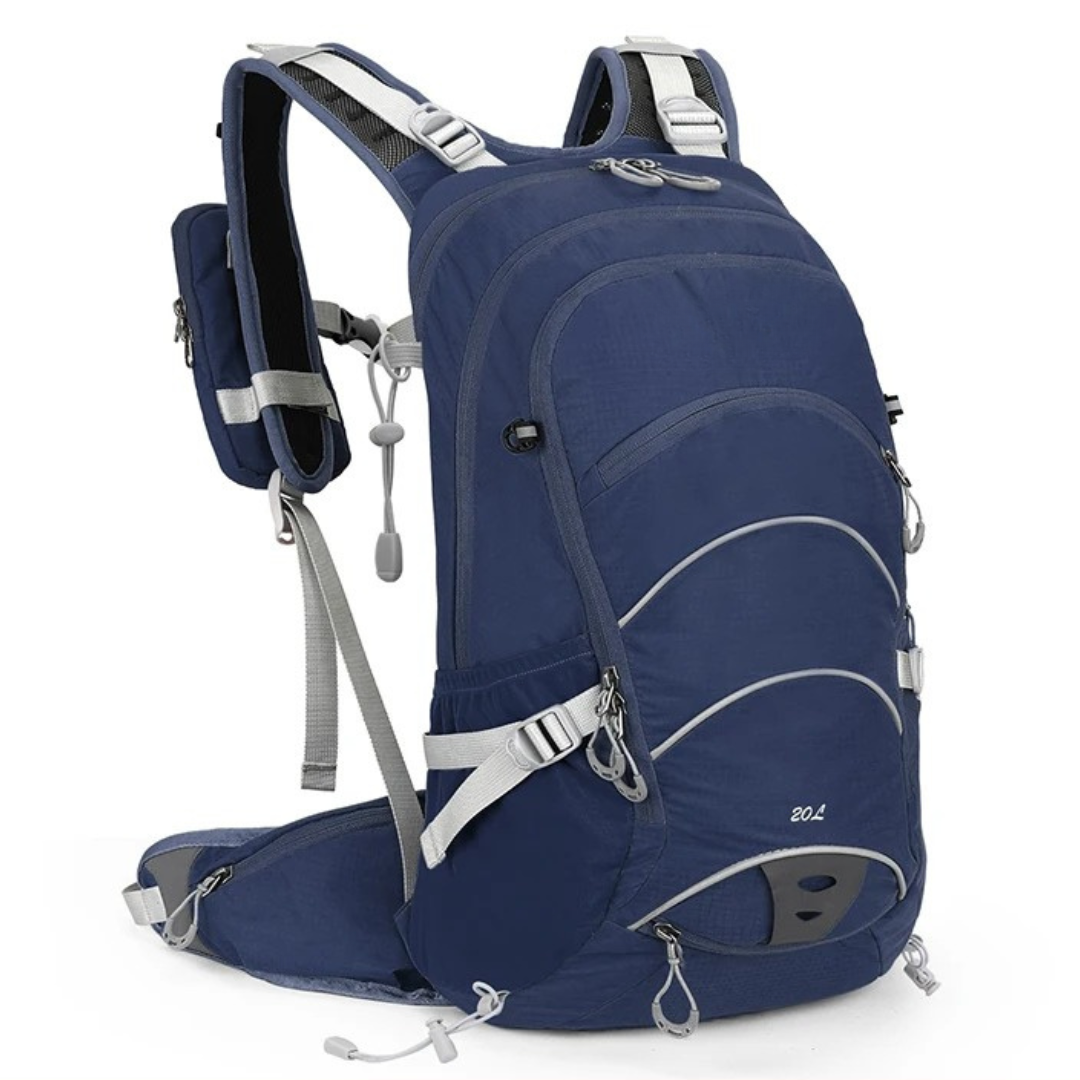 outdoor equipment : ExploreX | Waterdichte rugzak - 20L in Donkerblauw van Pantino