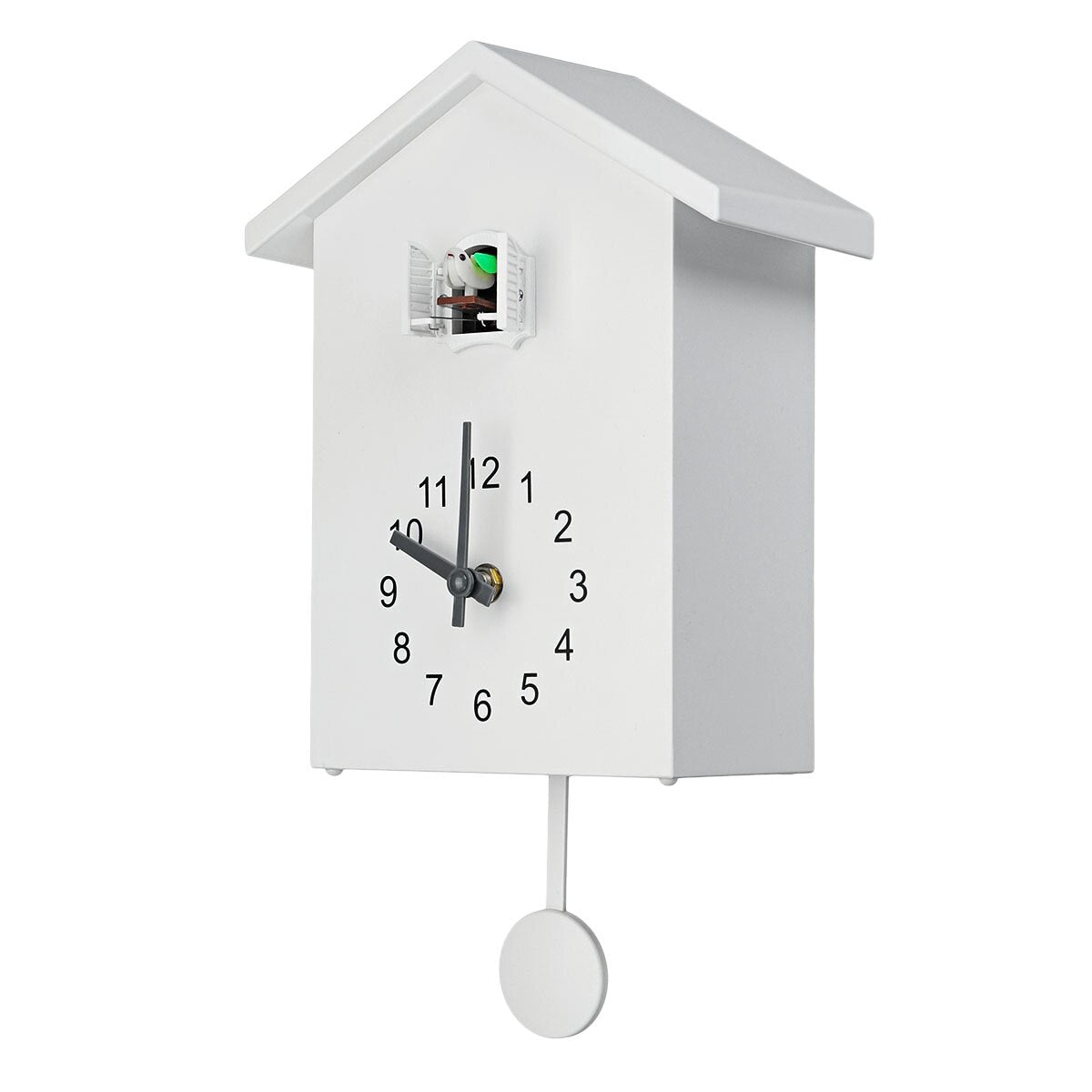 home & garden : CuckooJoy | Prachtige Koekoeksklok - Perfect voor het Creëren van een Warme en Gastvrije Sfeer in Wit van Pantinoshop
