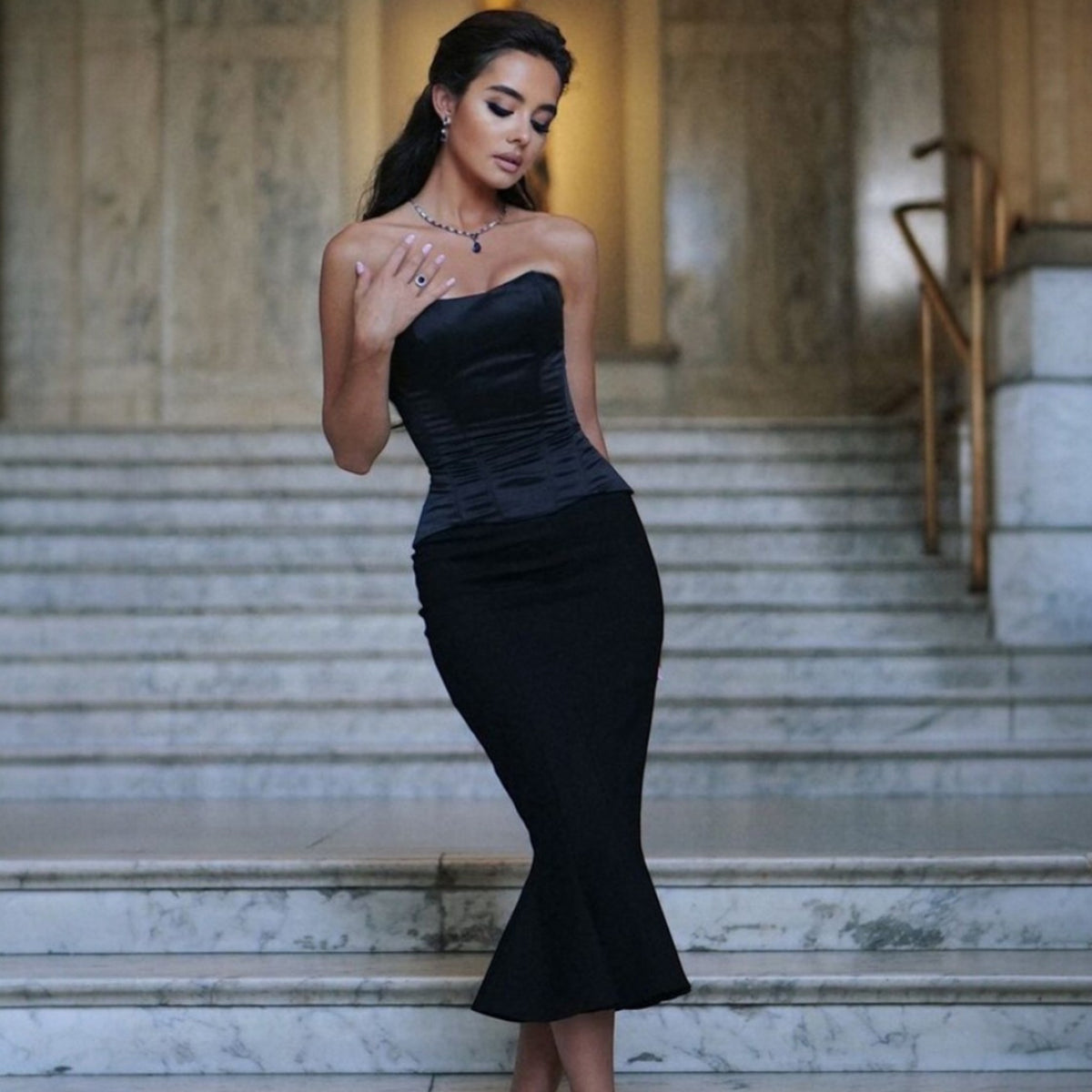 men's fashion : Violette - Satijnen Korset in van Pantino