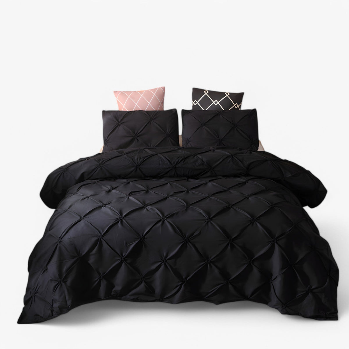 home & garden : Orin | Luxe Katoenen Bedlinnen in Zwart van Pantinoshop