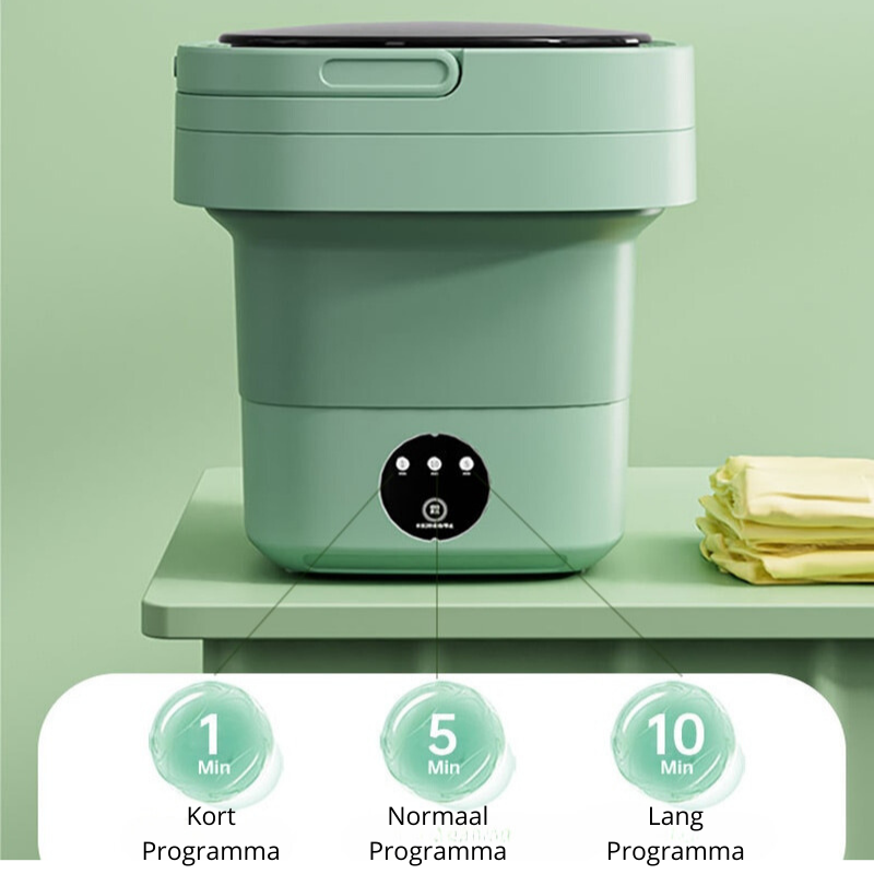 home & garden : FoldaWash | De handige opvouwbare mini wasmachine met droger in van Pantino