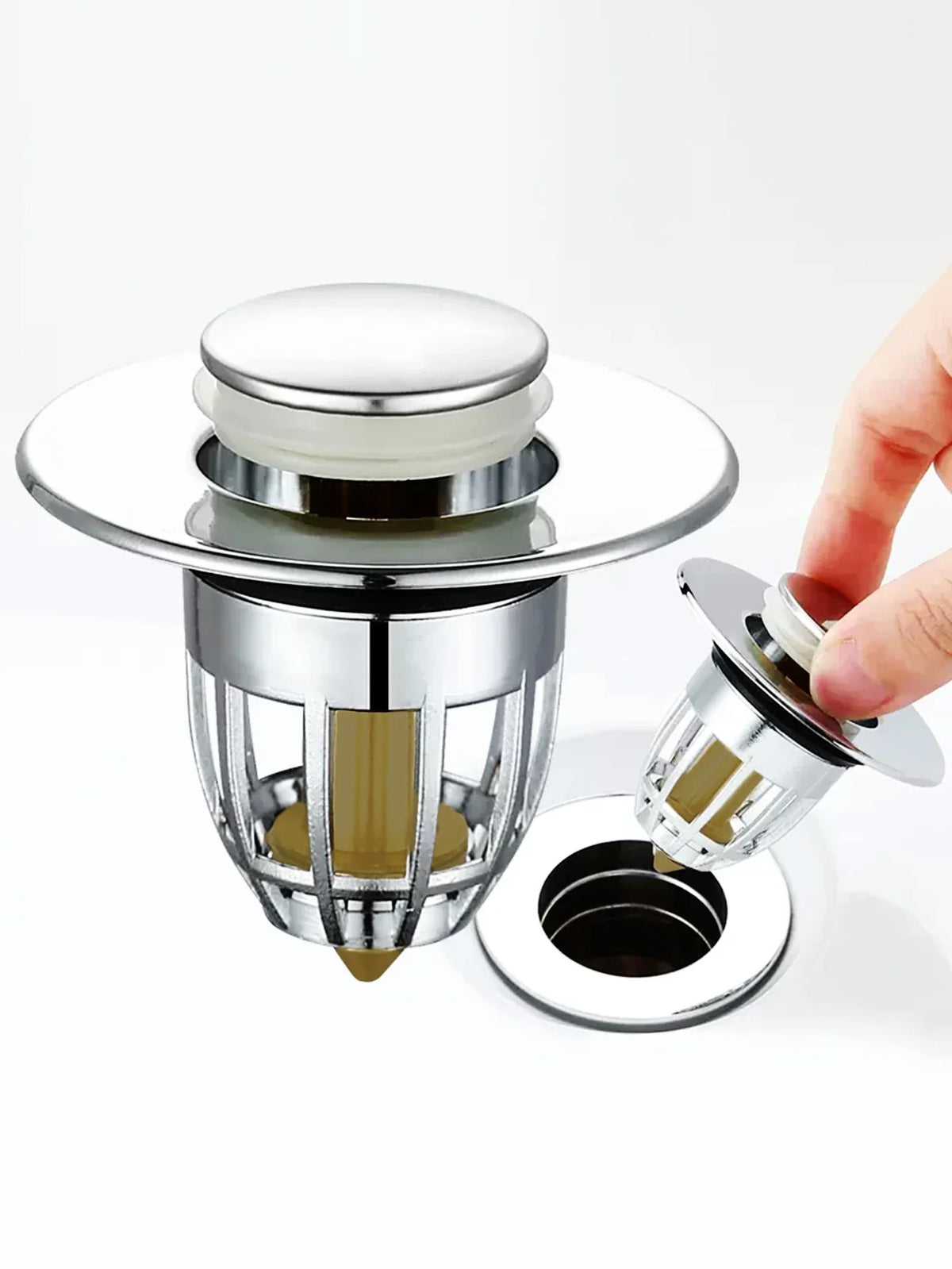 home & garden : Hydro Guard - Universele Wastafel Spoelbak Pop-up Filter (1+2 GRATIS) in van Pantino