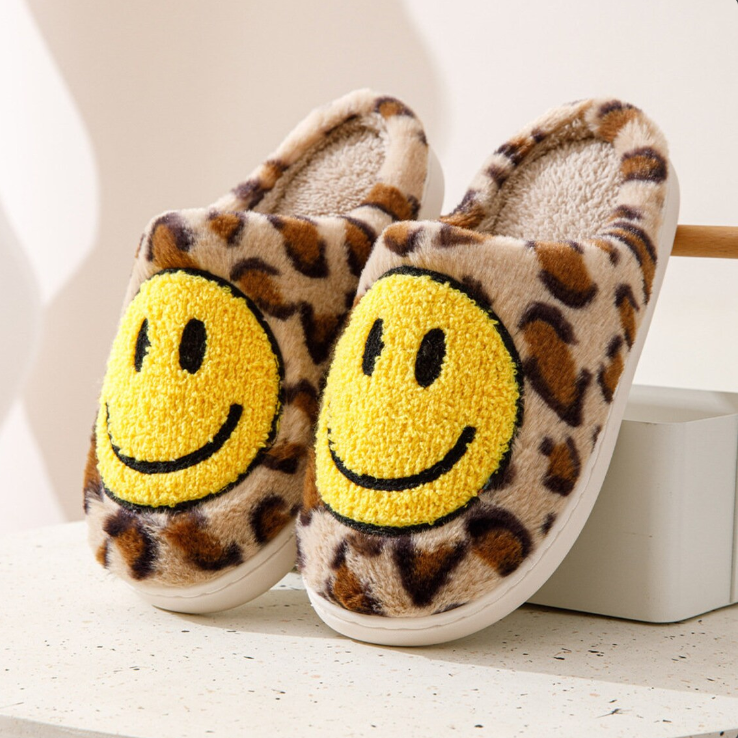 other : HappySlides™ - Luipaard smiley in Licht bruin van Pantino