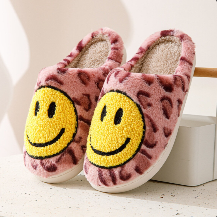 other : HappySlides™ - Luipaard smiley in Roze van Pantino