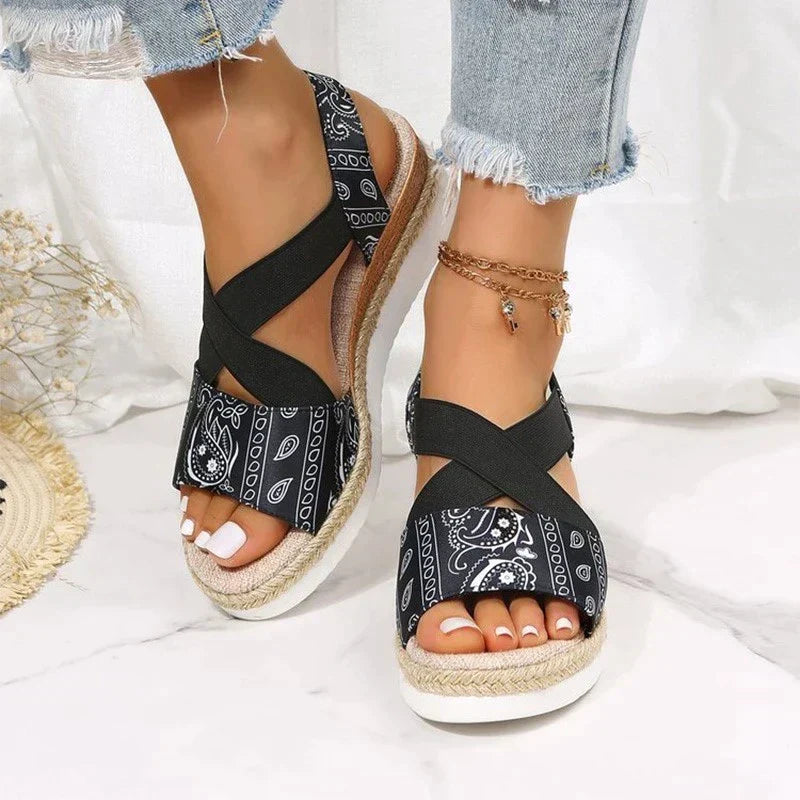 men's fashion : Lynn - Orthopedische Sandalen - Sandalen Dames in Zwart van Pantino