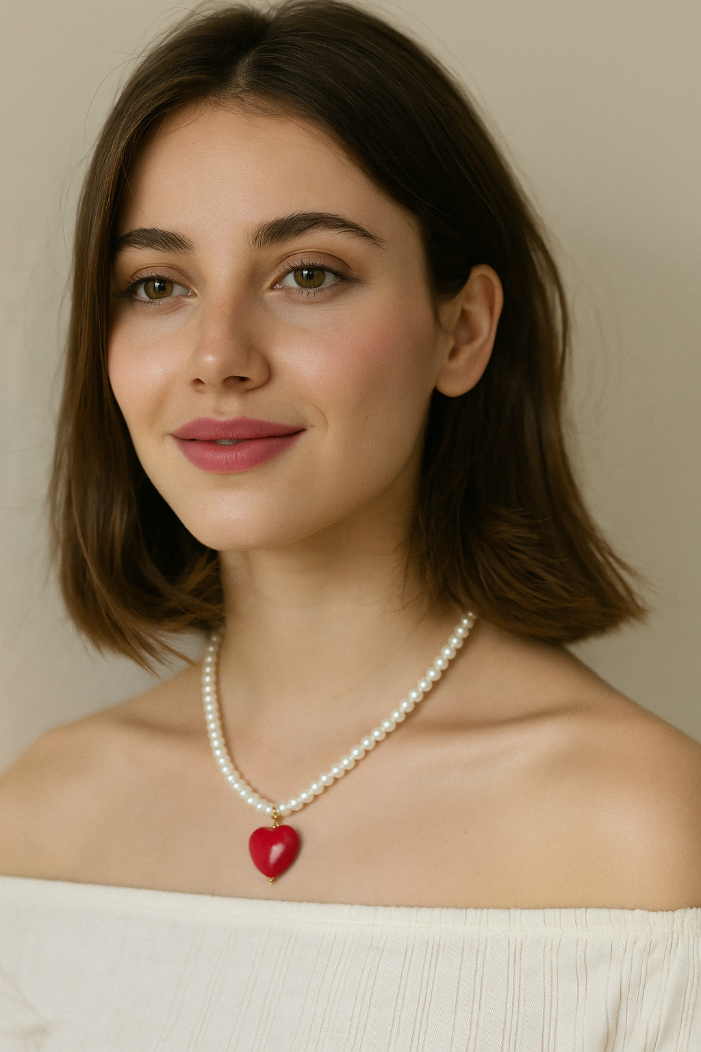 accessories : LiveWell Helend Hart Kralenketting in van Pantino
