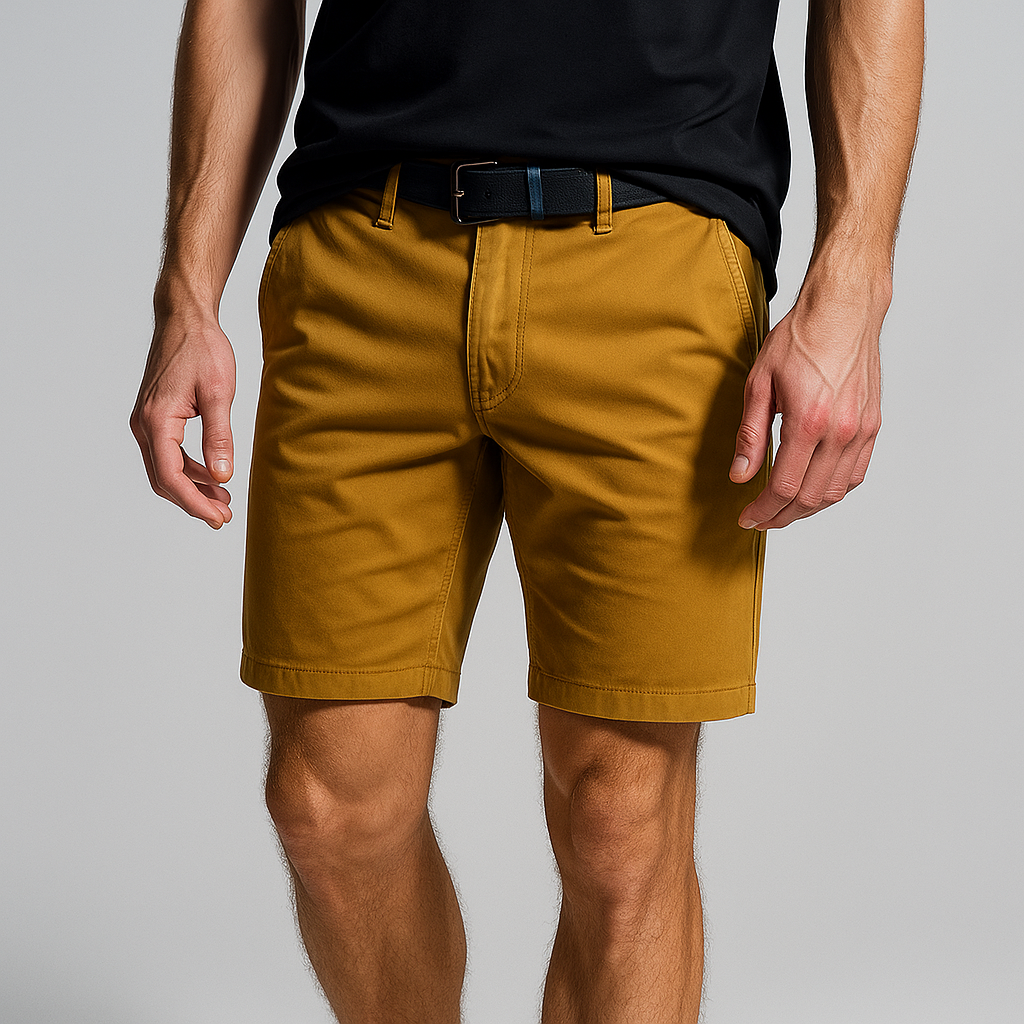 men's fashion : Aaron | Casual shorts met riem in van Pantinoshop