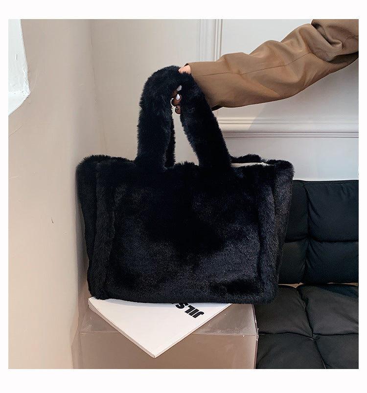 bags : LucaFrosti™ Stijlvolle Dames Wintertas in Zwart van Pantino