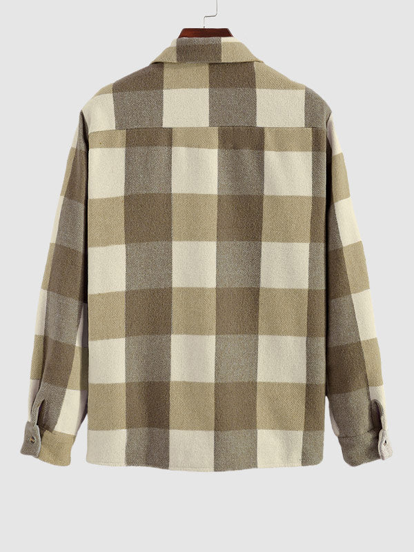 men's fashion : Lukas® | Casual Geruite Heren Overhemd in van Pantino