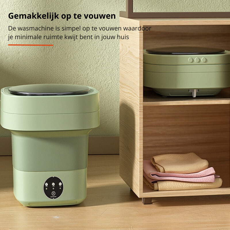home & garden : FoldaWash | De handige opvouwbare mini wasmachine met droger in van Pantino