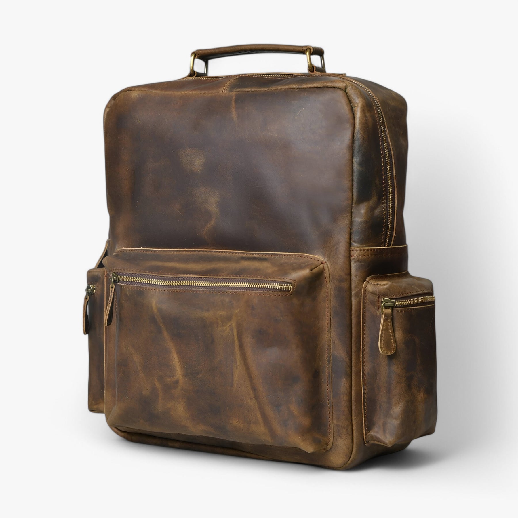 Barclay | Buffel Leren Rugzak - €25 : Barclay | Buffel Leren Rugzak in van Pantinoshop