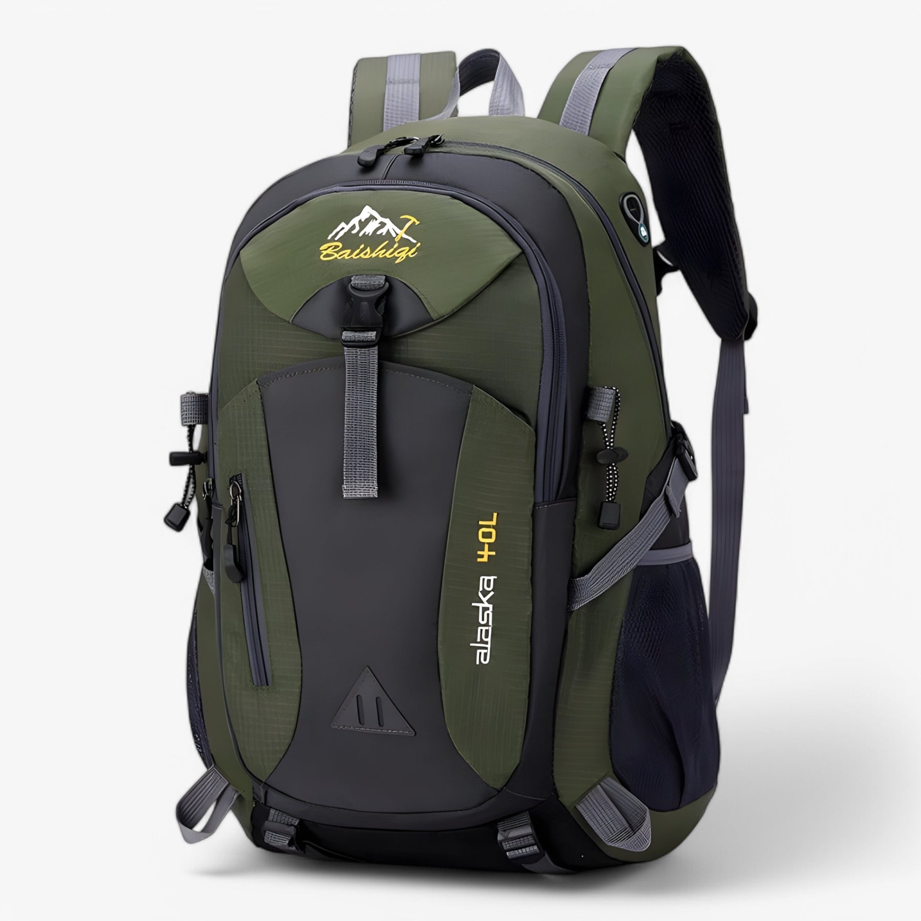 outdoor equipment : Christos | Waterdichte Outdoor Backpack in Groen van Pantino