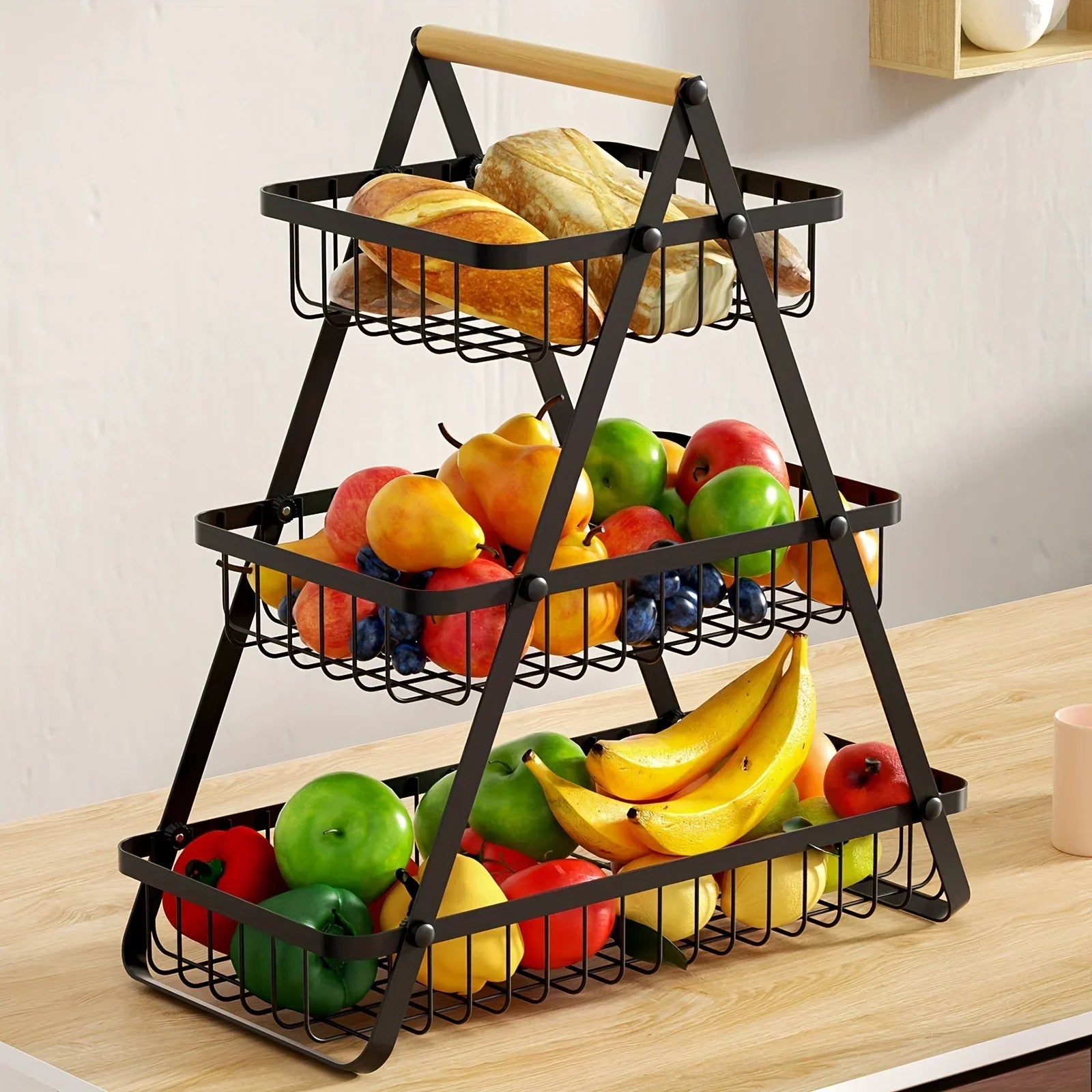 home & garden : FruitCascade - 3-laags Fruitmand in van Pantino