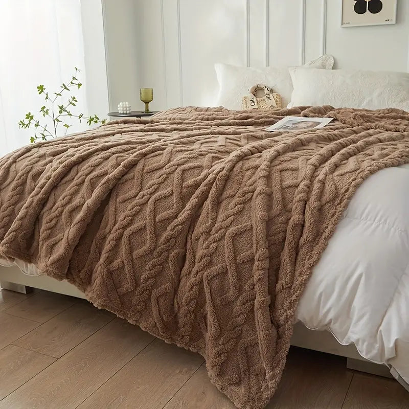 home & garden : FleeceBlanket- Warme Deken van Reistextiel Fleece in van Pantino