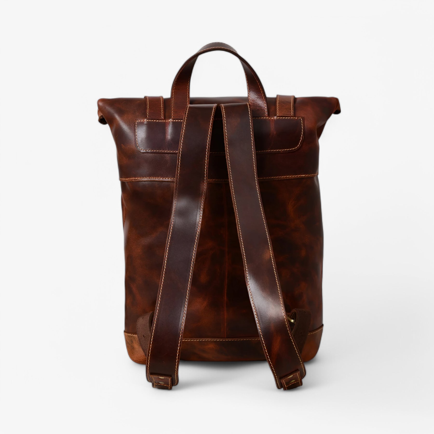 Saddleback | Bruine Roll-Top Rugzak - €25 : Saddleback | Bruine Roll-Top Rugzak in van Pantinoshop