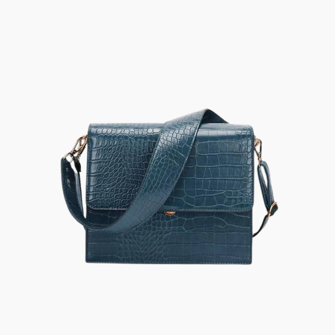 bags : Chic Lucia Schoudertas in Blauw van Pantinoshop