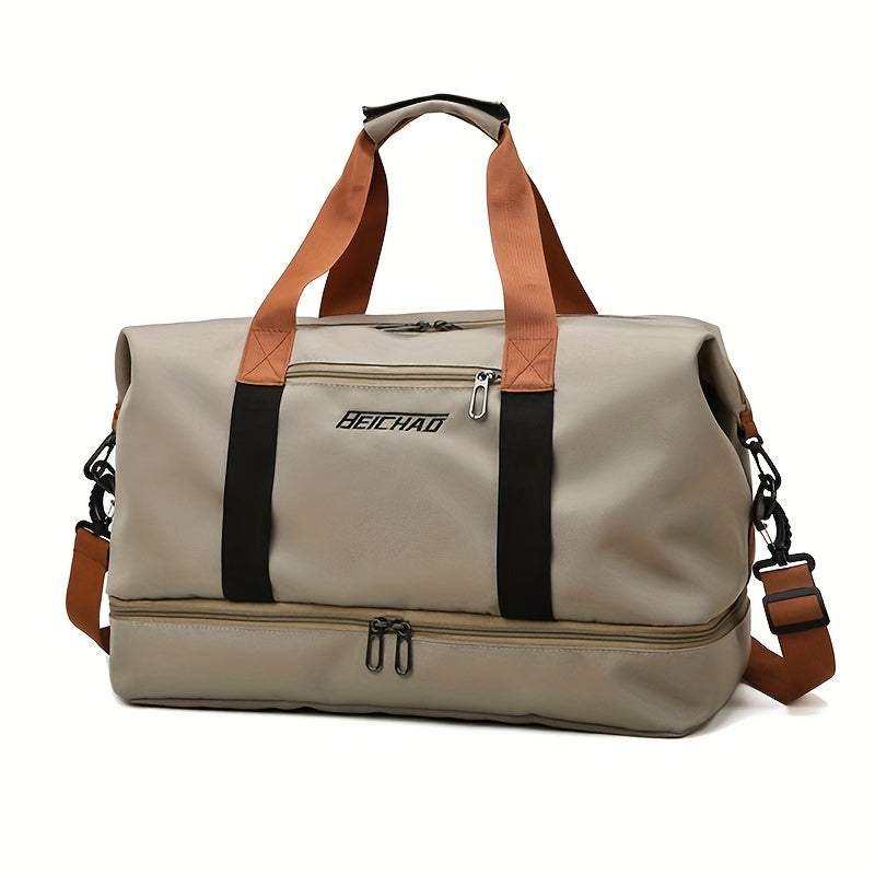 bags : S.F.Y. | Droge en natte scheidingsreistas in Khaki van Pantino