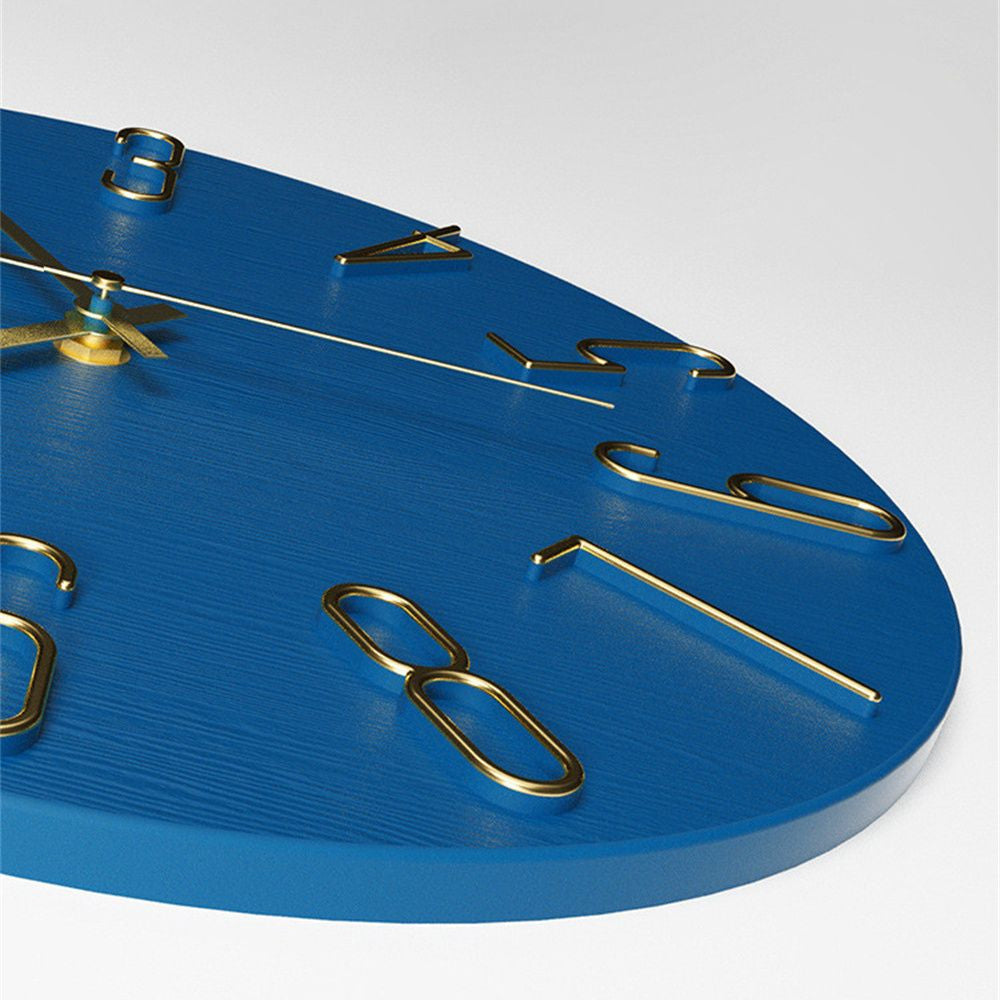 home & garden : Moderne Kunststof Wandklok | Trendy klokontwerp - Geeft een moderne toets aan uw ruimte in van Pantinoshop