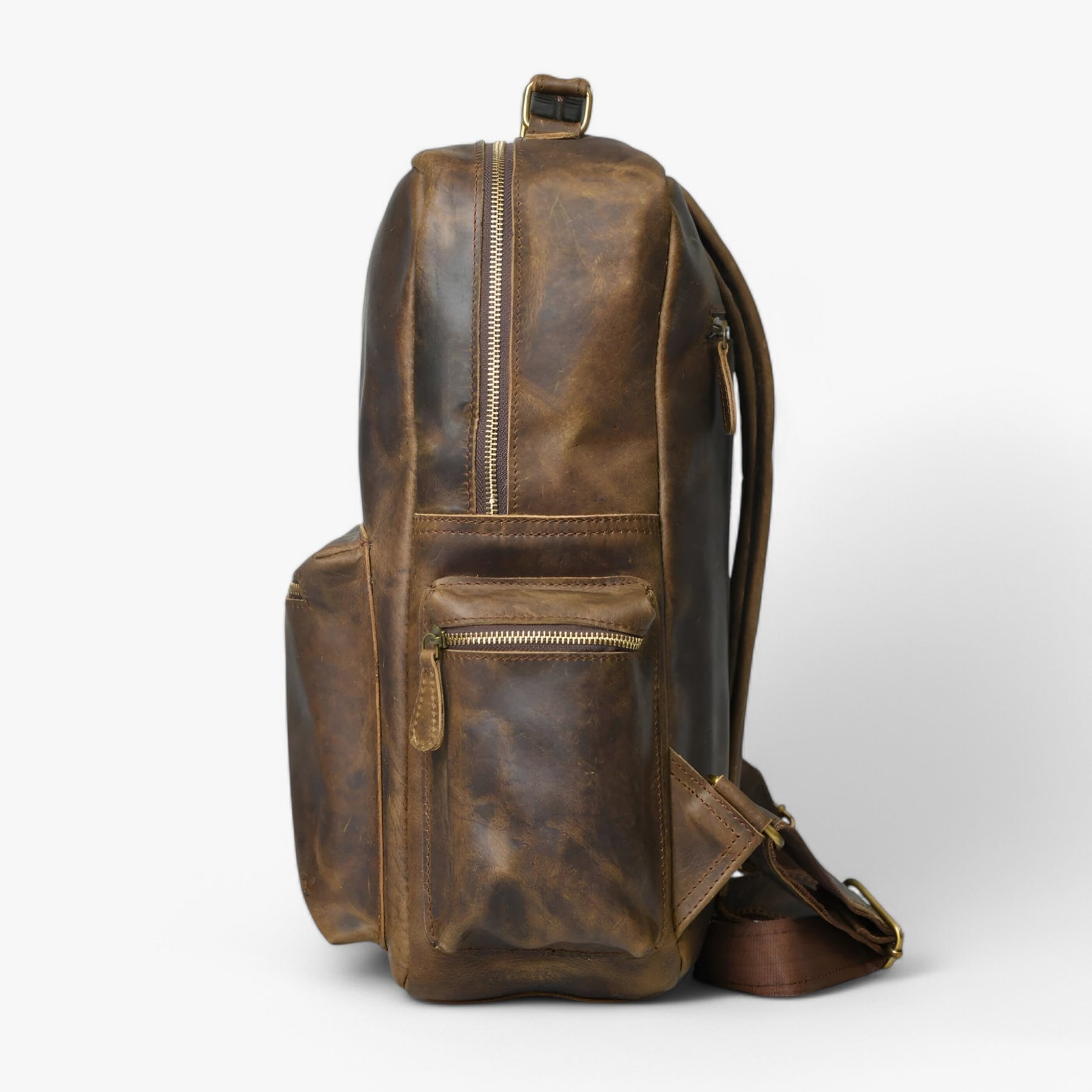Barclay | Buffel Leren Rugzak - €25 : Barclay | Buffel Leren Rugzak in van Pantinoshop