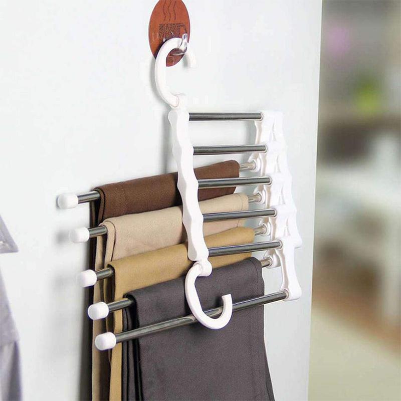 home & garden : 1+1 Gratis | Fold-n-Hang™ - Je nieuwe kledingopbergsysteem in Wit van Pantino