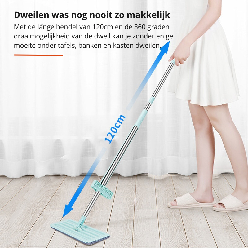 home & garden : EasyMop | Bespaar tijd en moeite met de handige squeeze reinigingsfunctie in van Pantino