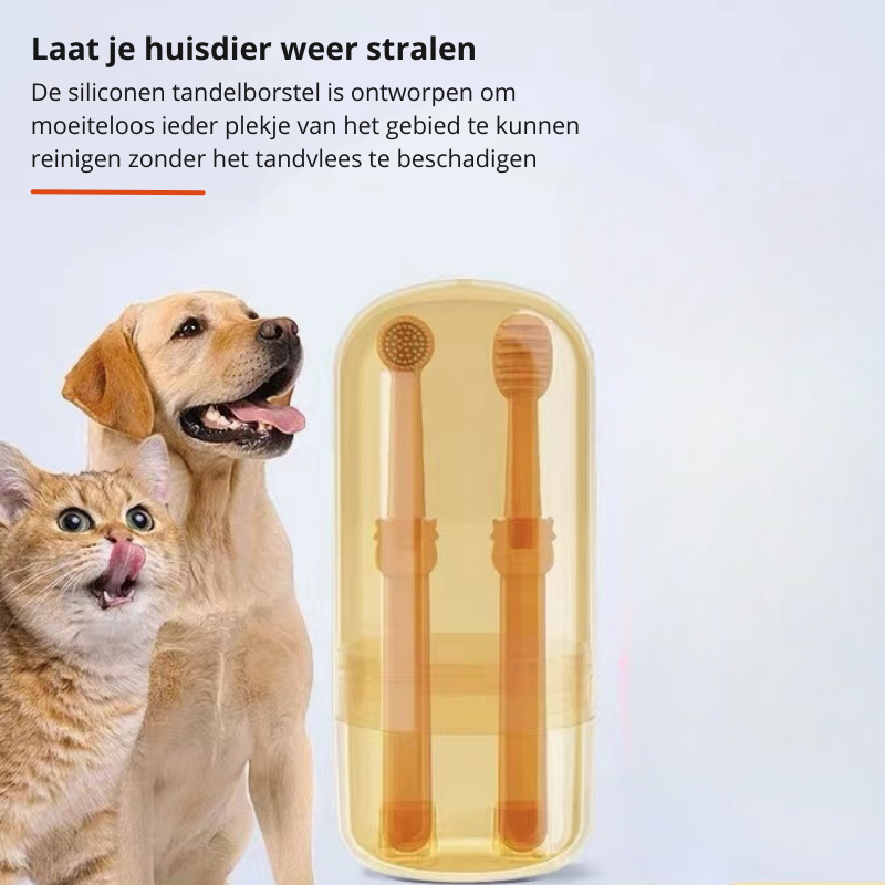 pets : DoggyDent Tandenborstel | Verzorg het gebit van je hond als een professional in van Pantino