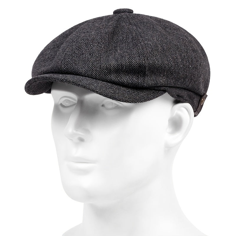 accessories : 1pc heren graan geruite vintage mode muts baret, ideale keuze voor geschenken in van Pantino