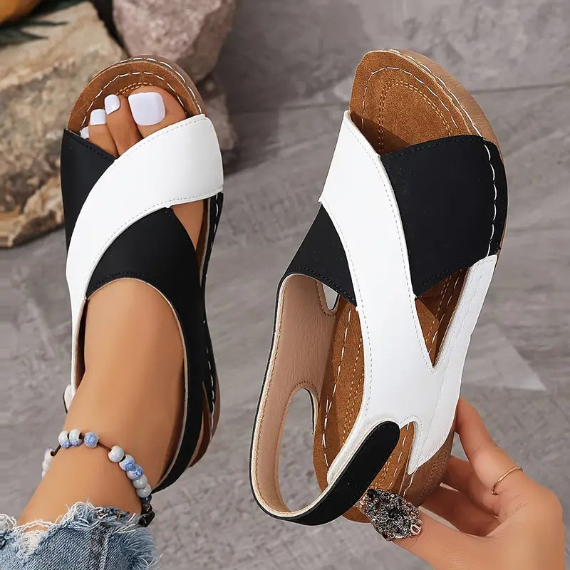 men's fashion : Luna | Minimalistische Scandinavische Sandalen - Perfect voor Dames die van Een Eenvoudig en Modebewust Design Houden in van Pantino