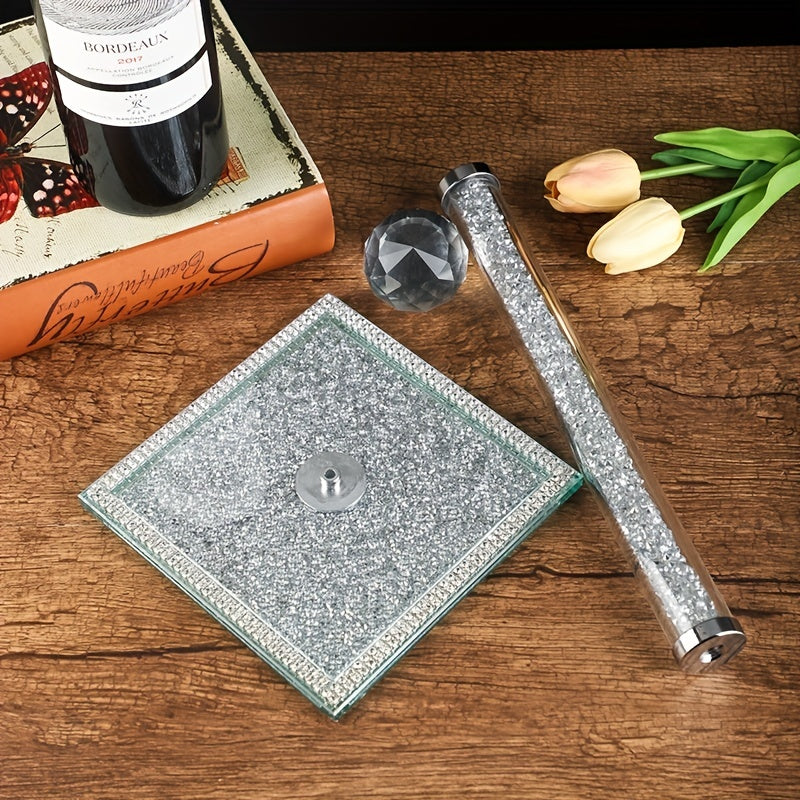 home & garden : Fleur | keukenrolhouder met sprankelend kristal in van Pantino