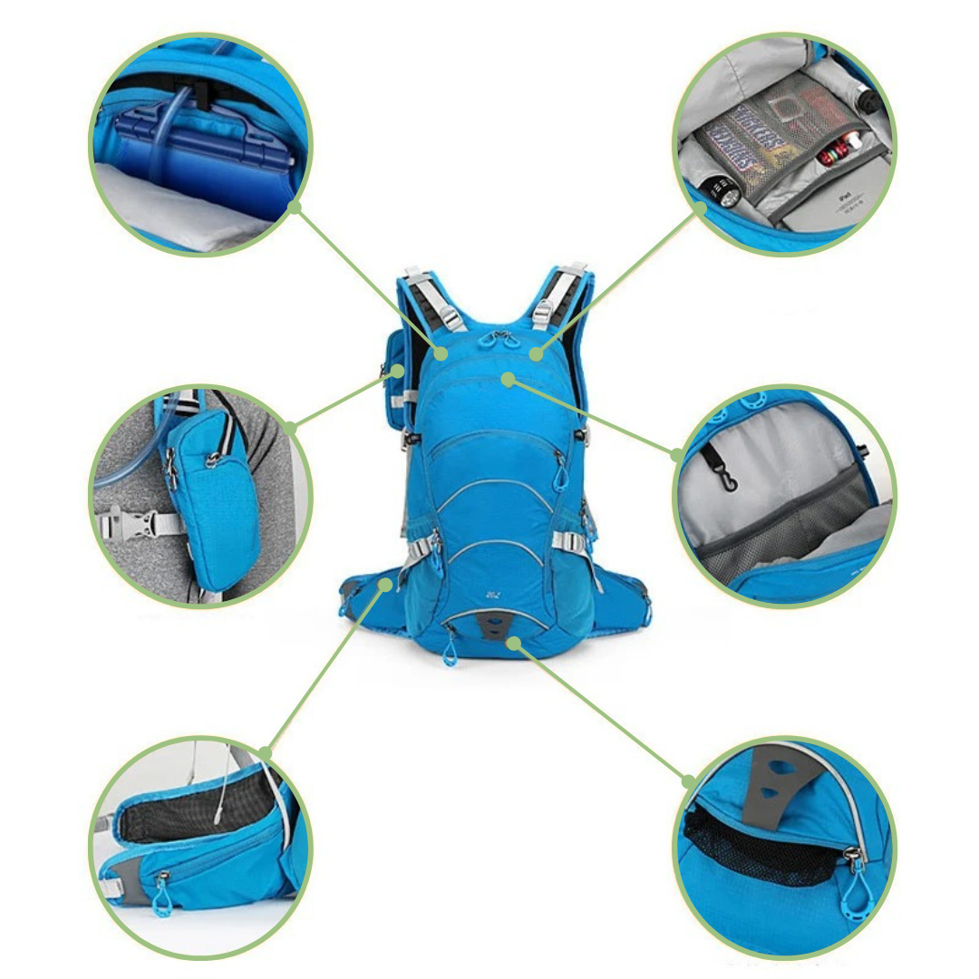 outdoor equipment : ExploreX | Waterdichte rugzak - 20L in van Pantino