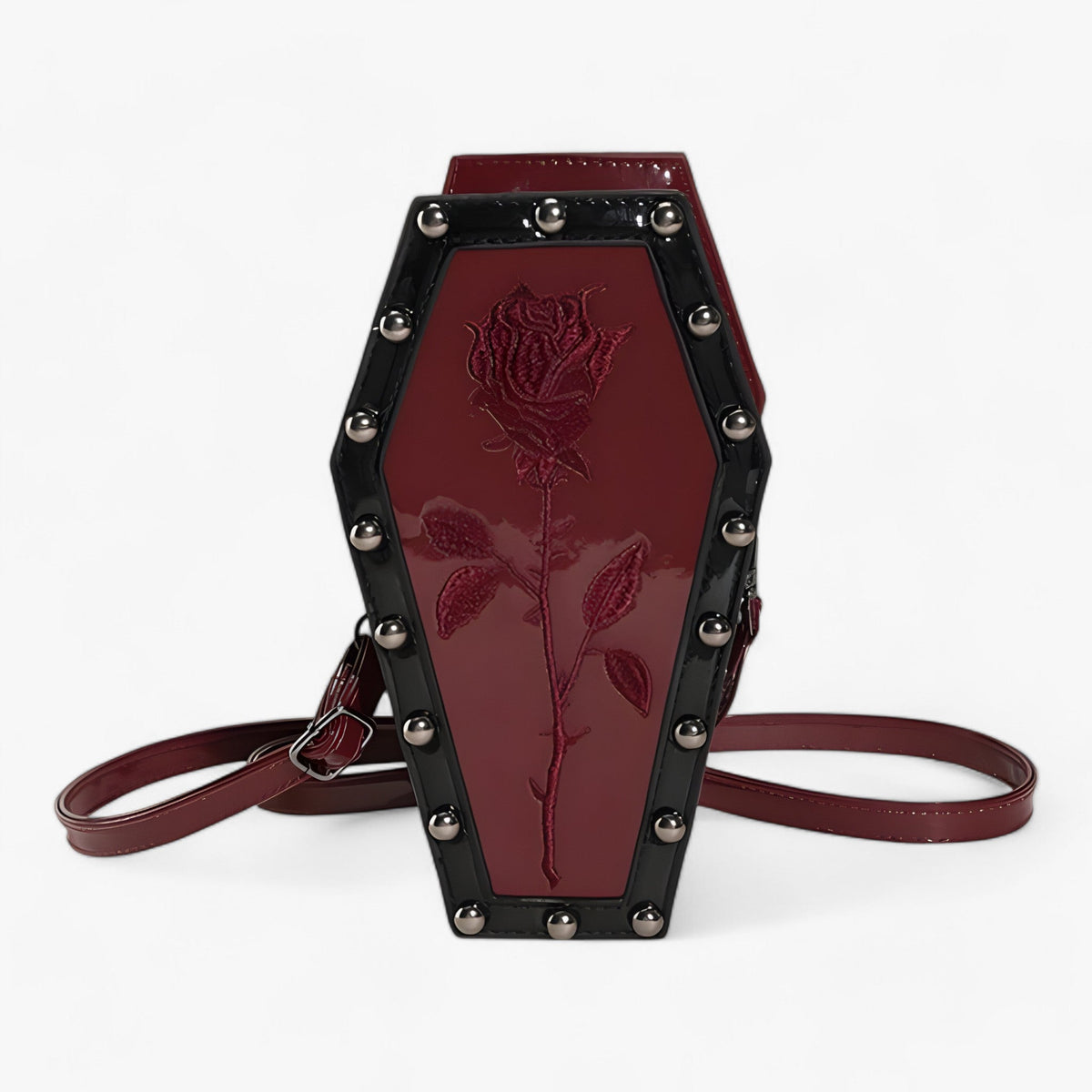 bags : Belle | Gothische Schoudertas - Trendy Koffertas voor Vrouwen in Stijl 1 van Pantinoshop