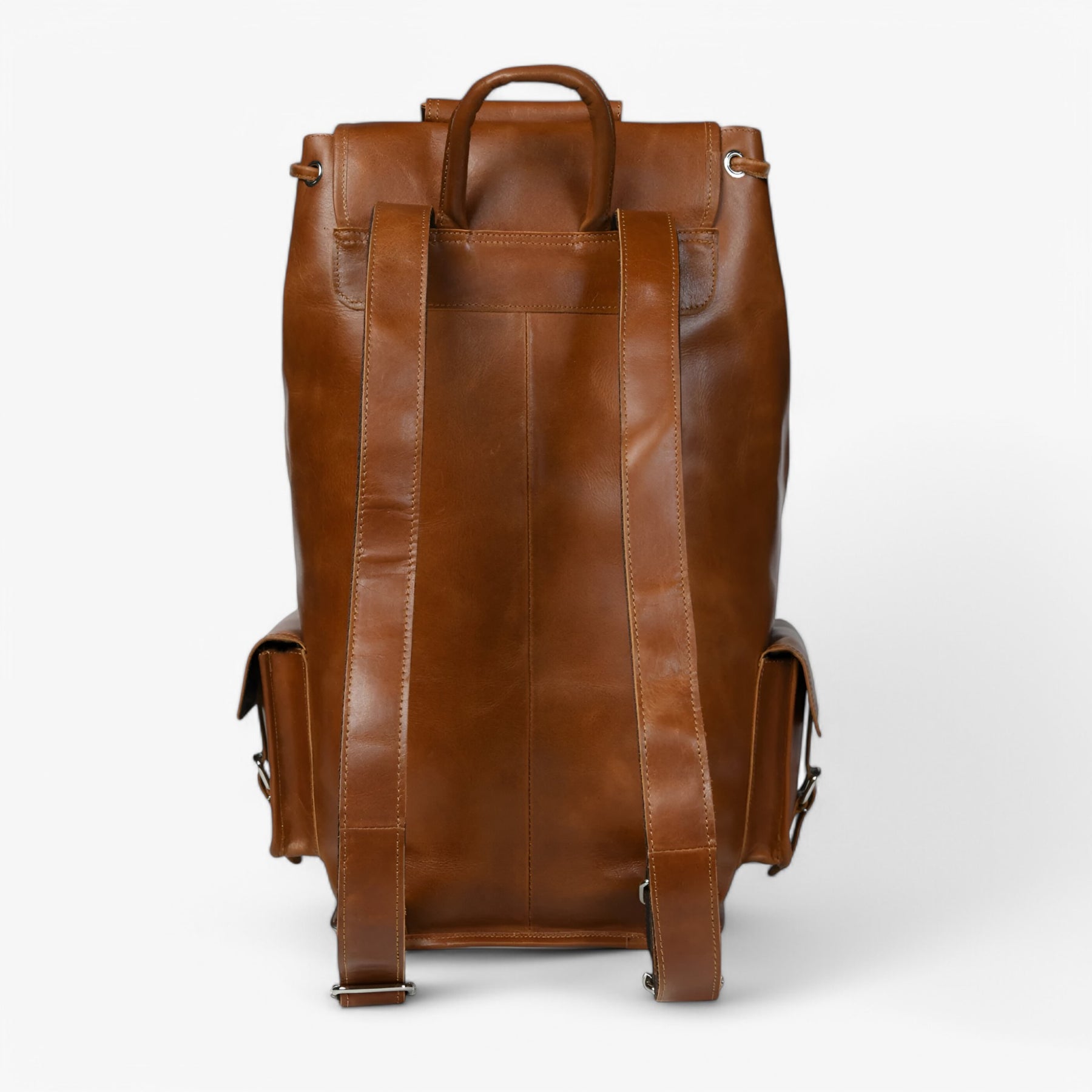 Kingston | Gelooide Leren Rugzak - €25 : Kingston | Gelooide Leren Rugzak in van Pantinoshop