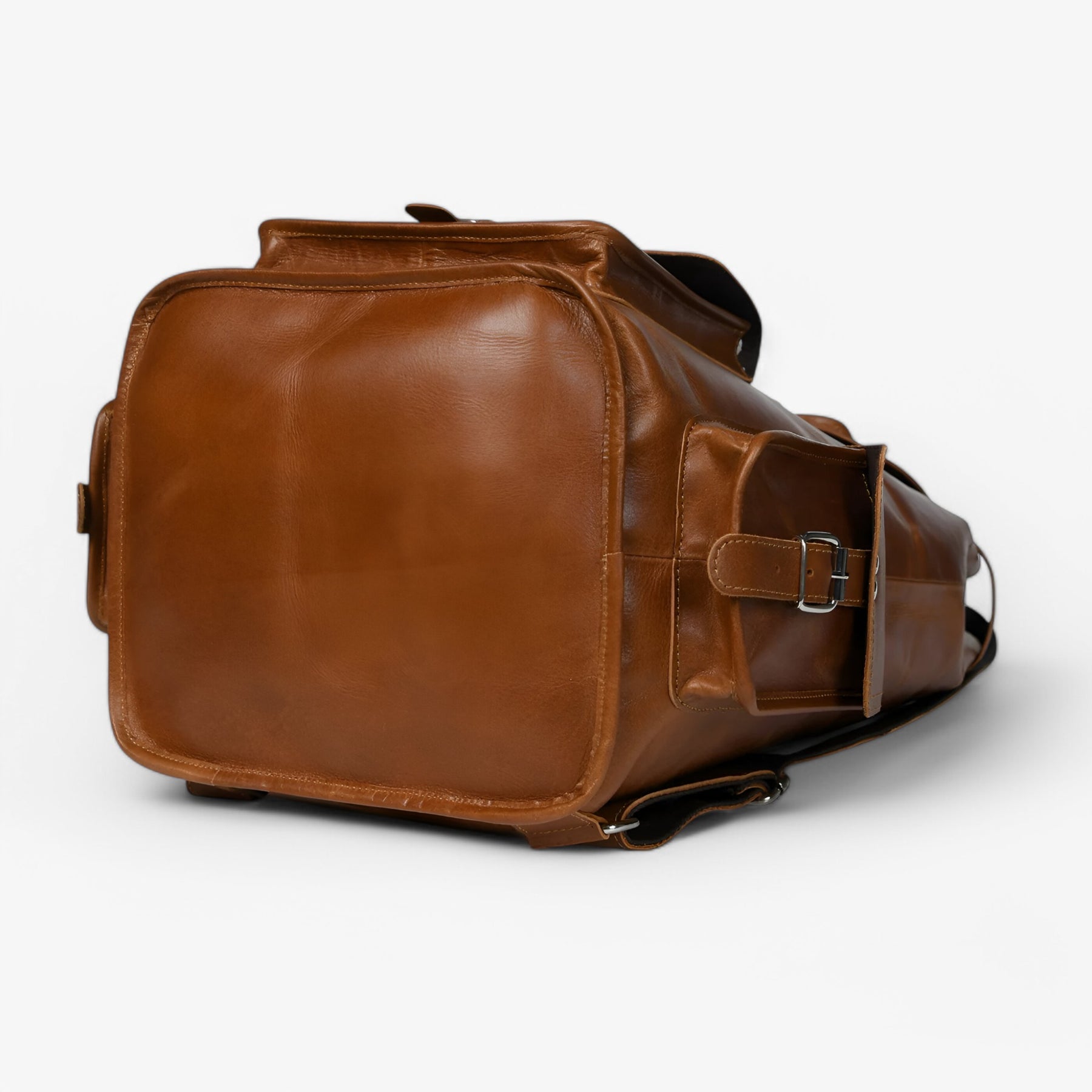 Kingston | Gelooide Leren Rugzak - €25 : Kingston | Gelooide Leren Rugzak in van Pantinoshop