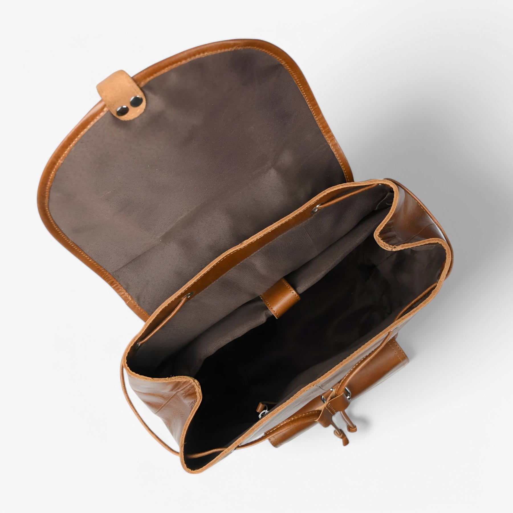 Kingston | Gelooide Leren Rugzak - €25 : Kingston | Gelooide Leren Rugzak in van Pantinoshop