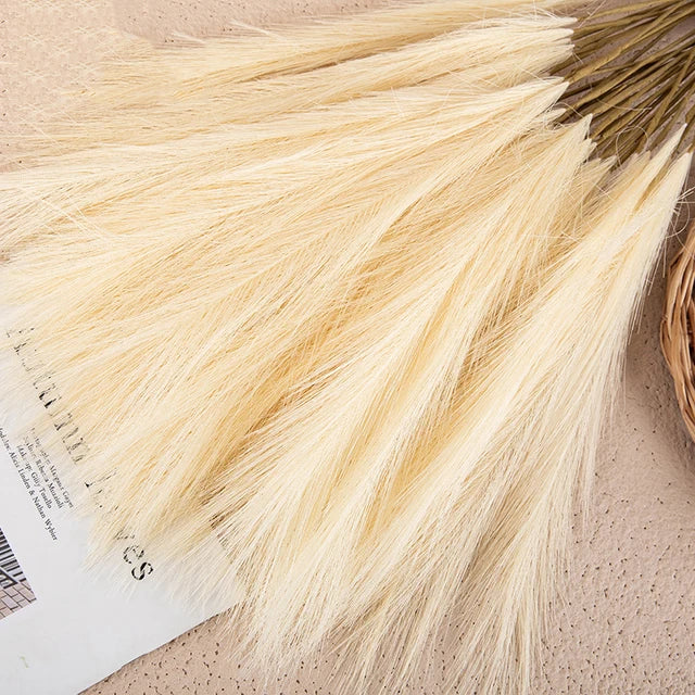 home & garden : FluffBloom - Pluizige Pampas Kunstbloemen in Beige van Pantino