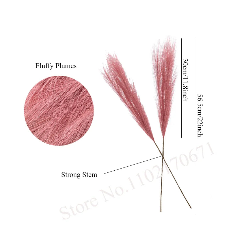 home & garden : FluffBloom - Pluizige Pampas Kunstbloemen in van Pantino